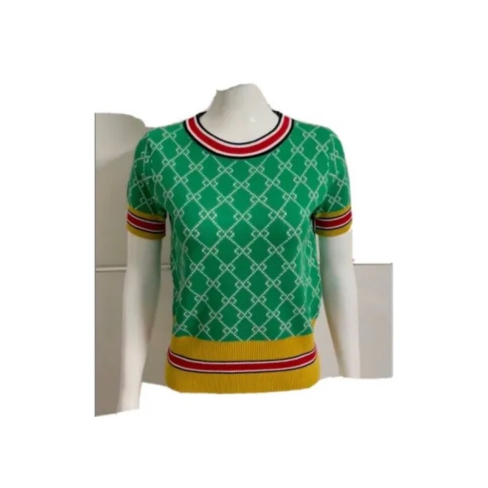 Summer New Thin Knit Sweater Europe Style Pullover